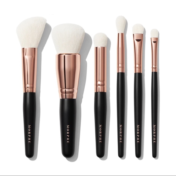 MORPHE: ROSÉ AWAY 6-PIECE TRAVEL BRUSH SET - Picture 2 of 8